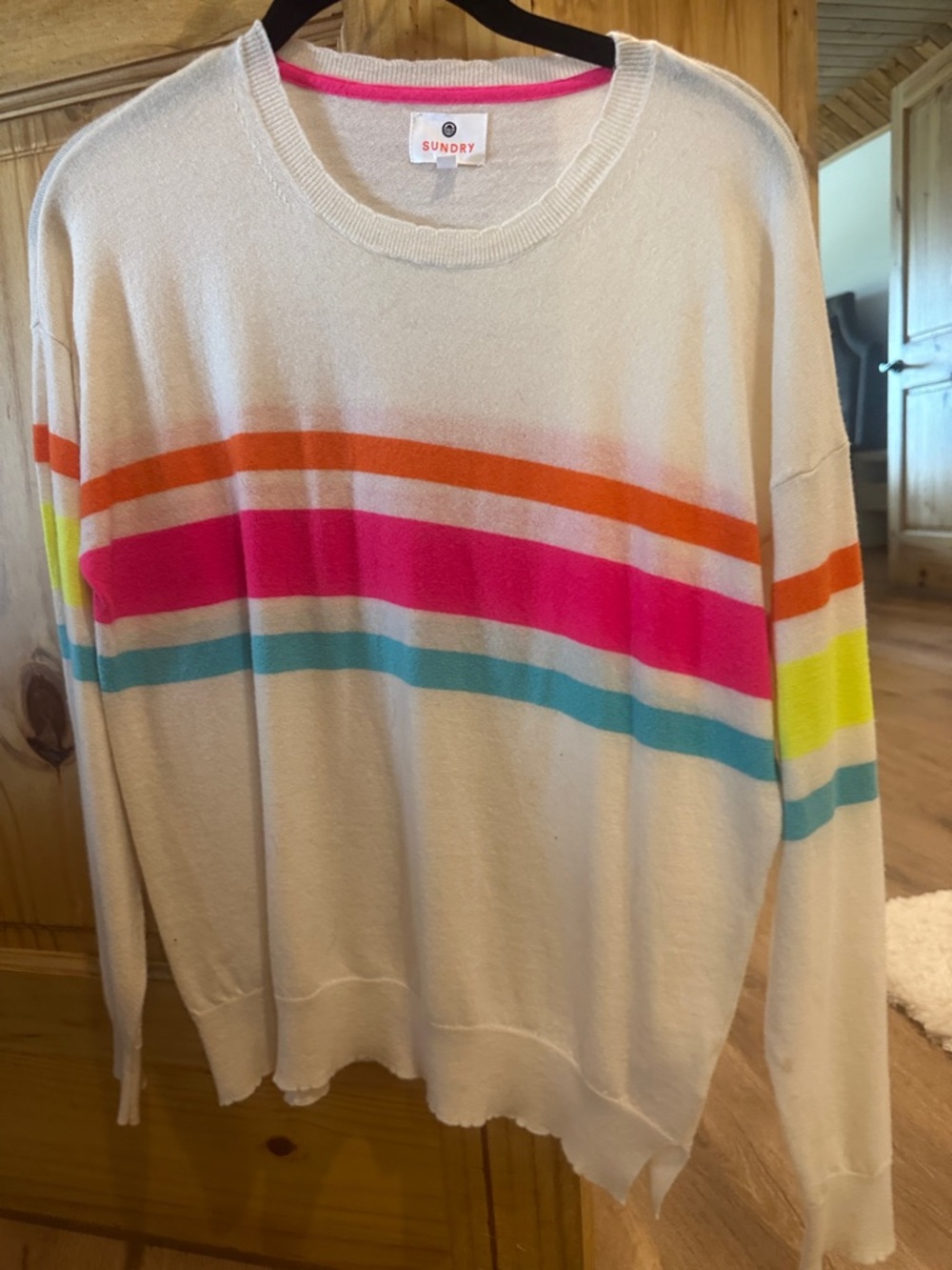 Sundry colorful sweater